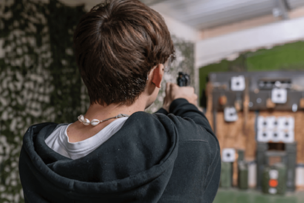 Newton Abbot: Pistol and Simulator Combo Package - Additional Rifle Experience