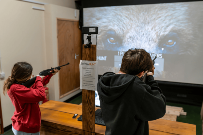 Newton Abbot: Rifle and Simulator Combo Package - Rifle Range