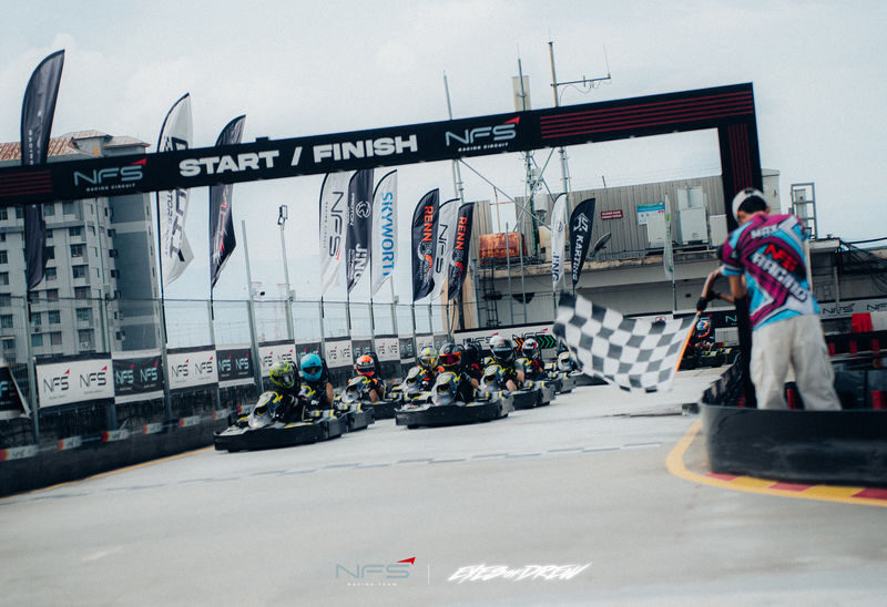NFS Rooftop Gokart in Penang - Finding the rooftop track at Pacific Megamal