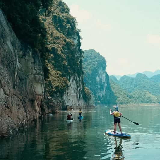 Ngoi Hoa Bay & Dragon Eyed Lake: SUP & Swim Adventure Tour - Adventure Activities Included