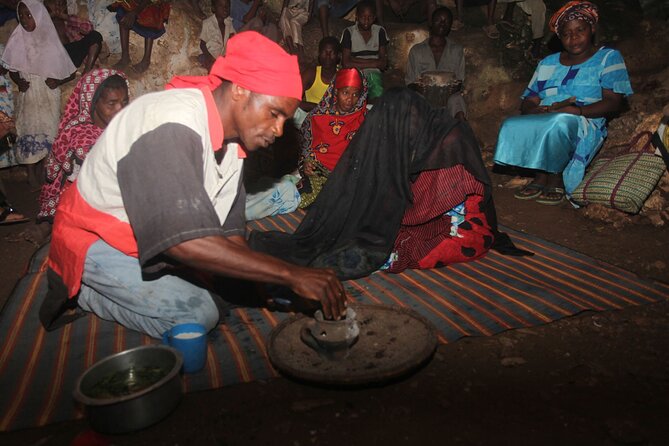 Ngonga Cave Tour; Kuza Cave; Paje Beach; The Rock Restaurant; Jozani Forest Tour - Dining at The Rock Restaurant