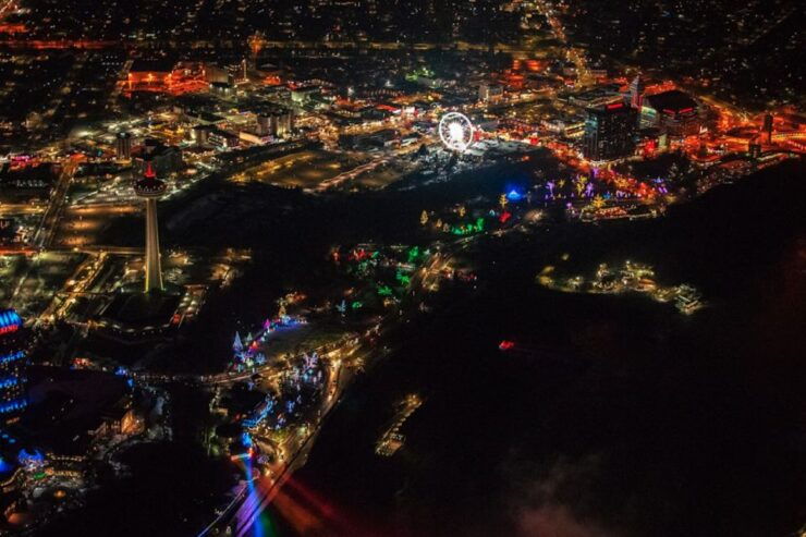 Niagara Falls, Canada: Nights & Lights Helicopter Experience - Experience Highlights