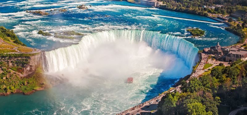 Niagara Falls Day and Evening Tour With Boat & Dinner (optional) - The falls after dark are a different kind of stop