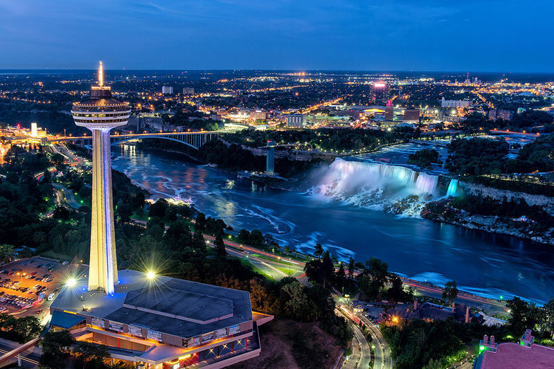 Niagara Falls Skylon Tower Observation Deck Ticket in Canada - From the river to a 775-foot view