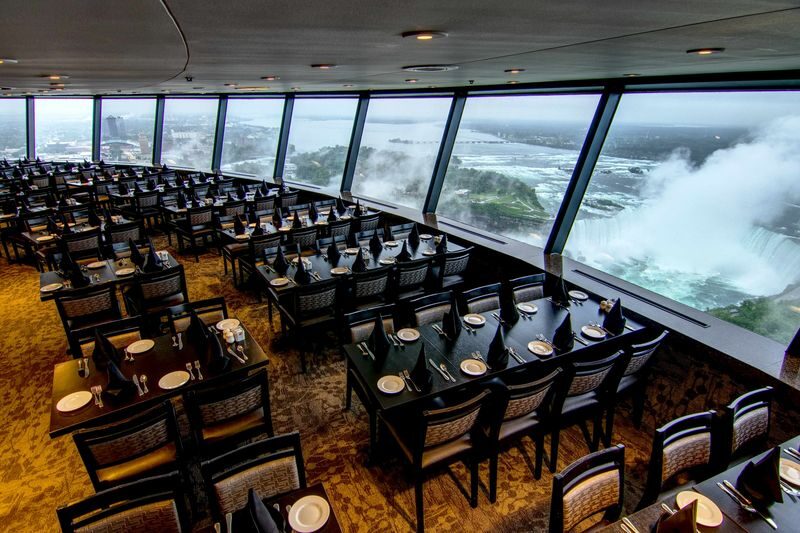 Niagara Falls Skylon Tower Observation Deck Ticket in Canada - The Yellow Bug ride is part of the show