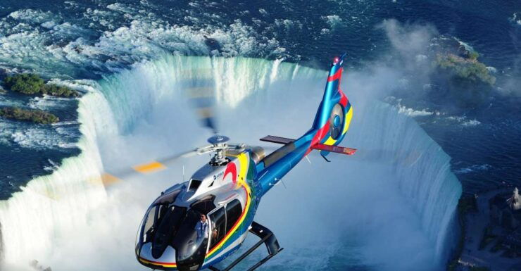 Niagara Falls USA: Boat Tour & Helicopter Ride With Transfer - Duration and Starting Times