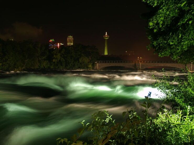 Niagara Falls, USA: Night Illumination Walking Tour - Tour Information