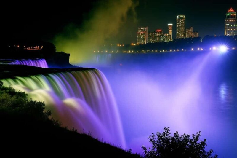Niagara Falls, USA: Nightlight Experience with Fireworks - Introduction