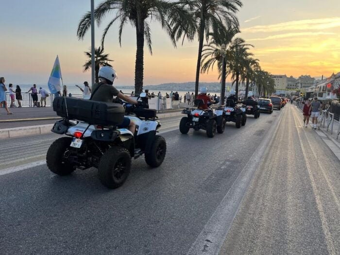 NICE by ELECTRIC QUAD:Panoramic Tour From NICE - Scenic Routes and Stops