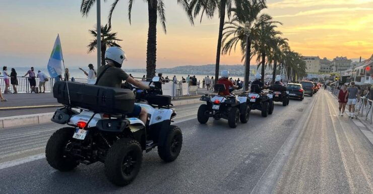 NICE by ELECTRIC Quad:Panoramic Tour From NICE With Snack - Key Points