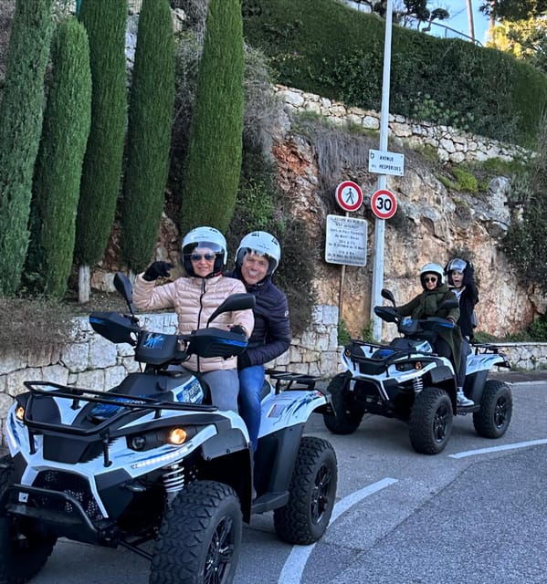 NICE by ELECTRIC Quad:Panoramic Tour From NICE With Snack - Itinerary Breakdown