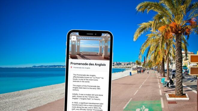 Nice: City Exploration Game and Tour on Your Phone - Activity Description