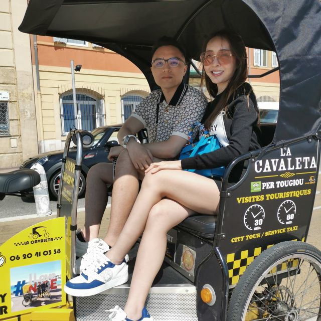 Nice: City Sightseeing Tour by Pedicab With Audio Guide - Booking Details
