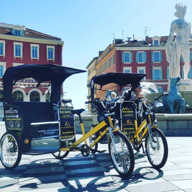 Nice: City Sightseeing Tour by Pedicab With Audio Guide - Customer Reviews
