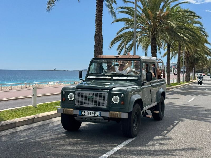 Nice Cremat Castle Half-Day 4x4 Land Rover Tour with Wine Tasting - A half-day escape from Nice