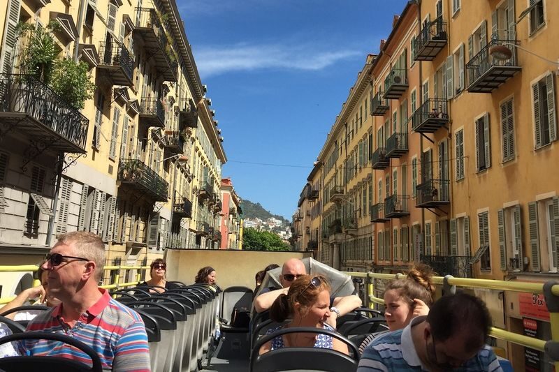 Nice Hop-On Hop-Off Bus Tour - Audio commentary that helps you place the sights