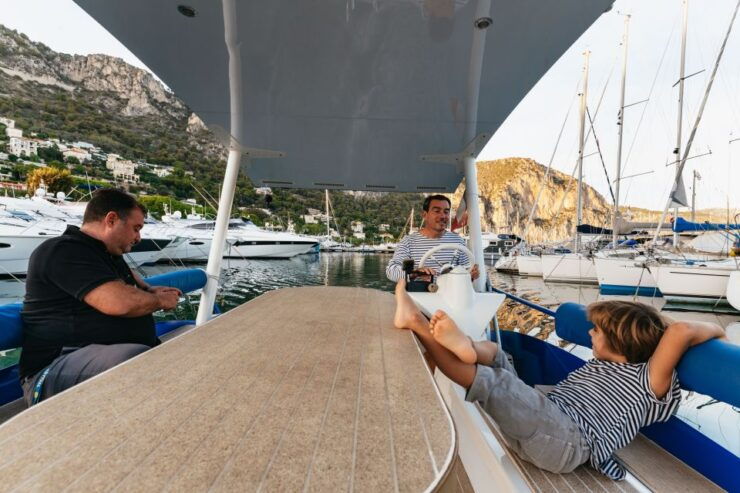 Nice: Private Evening Tour on Solar Powered Boat - Experience