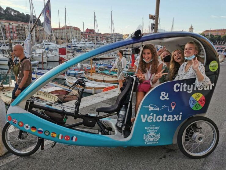 Nice: Private Guided Tour by Electric Bike Taxi - Availability and Pickup