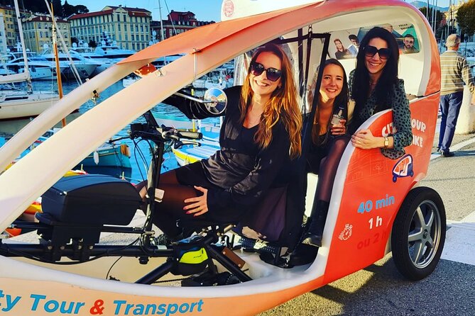 Nice Taxi Bike Guided Tour - Inclusions