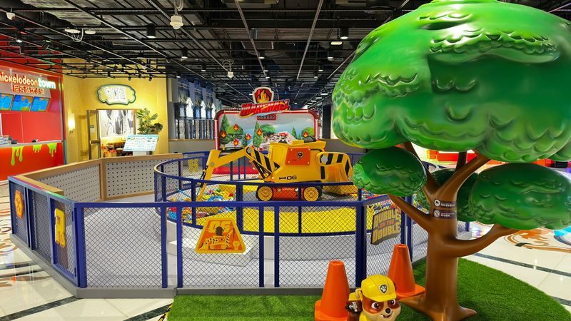 Nickelodeon Town in Macau - PAW Patrol outside, with possible extra charges