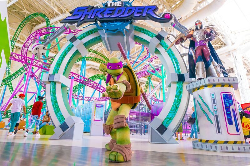 Nickelodeon Universe Theme Park Ticket at American Dream - An indoor theme park with a broad age range