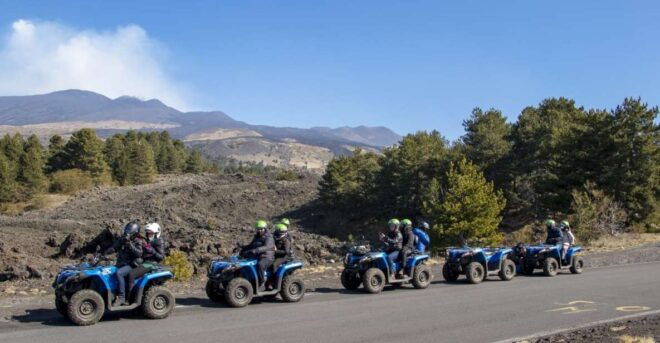 Nicolosi: Mt. Etna Guided Quad Tour Adventure - Full Description