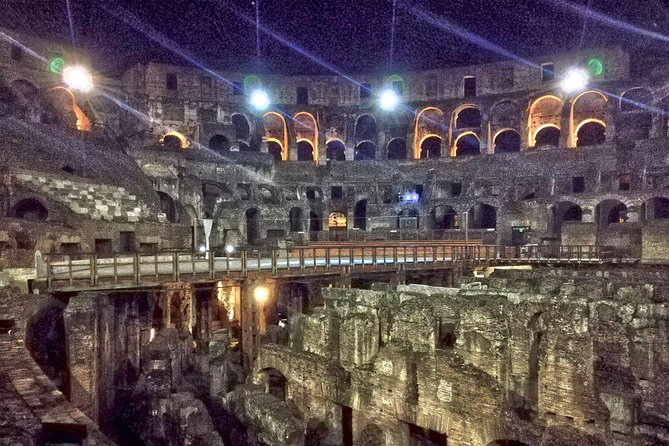 Night Colosseum Tour: With Gladiators Underground and Arena - Additional Information