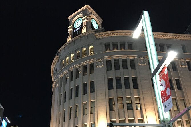 Night Food Tour Starting Ginza - Ginzas Culinary Delights