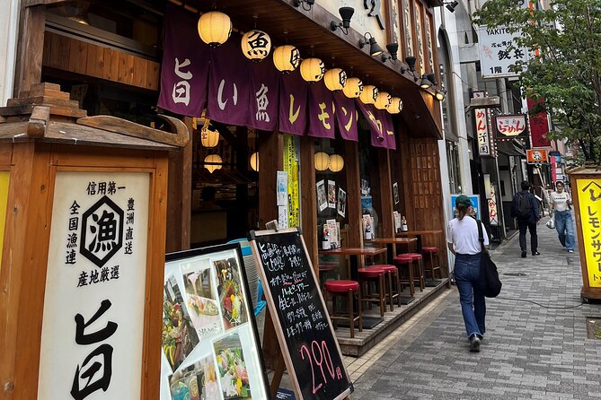 Night Food Tour Starting Ginza - Savoring Authentic Japanese Street Food