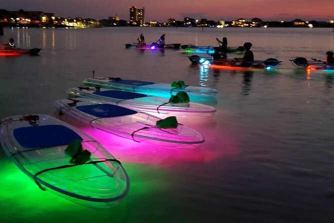 Night Glow Kayak Paddle Session in Pensacola Beach - Inclusions
