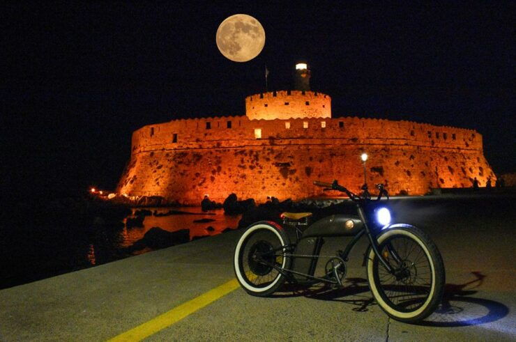 Night Rhodes: Old Town E-Bike Tour With Drink & Meze - Booking Details and Logistics