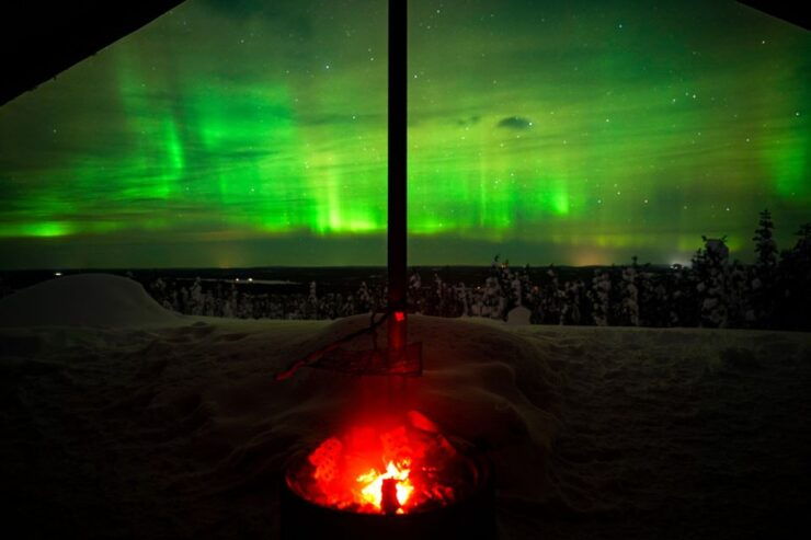 Night Snowshoeing Adventure Under the Northern Lights - Experience Highlights