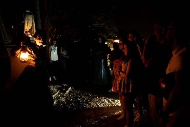 Night Theatrical Visit to the English Cemetery - Activity Duration and Details