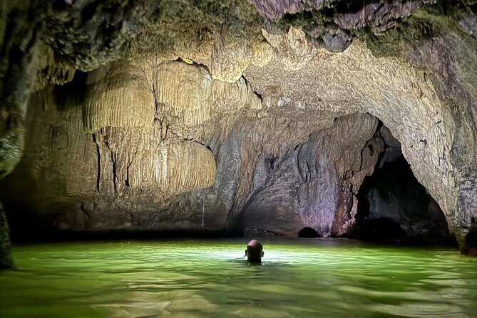 Night Time Charco Azul and Arenales Cave and Waterfall Adventure - An Overview of the Night Adventure in Puerto Rico