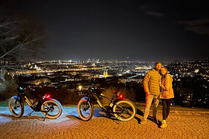 Night Tour in Prague on Retro E-Bike - Live Guided - Directions