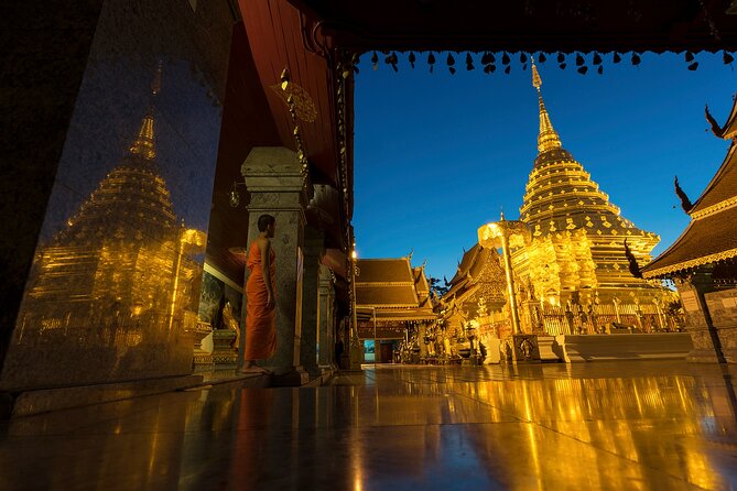 Night Tour in Wat Umong and Doi Suthep in Chiang Mai With Pick up - Transportation