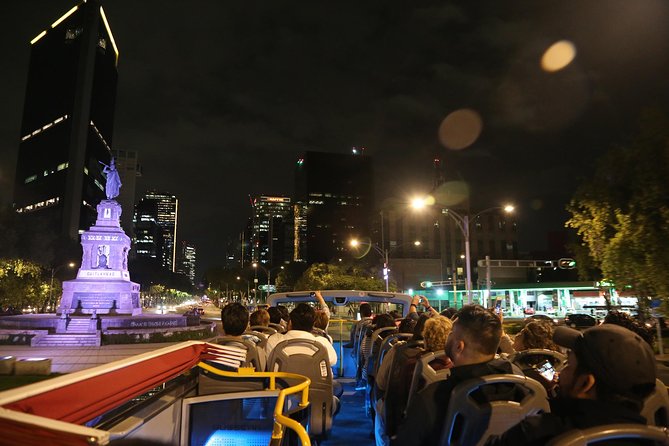 Night Tour of Mexico City Panoramic Ride on a Double-Decker Bus - Overview and Highlights