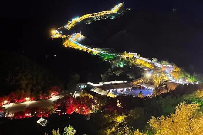 Night Tour to Ba Da Ling Great Wall With Including Tickets - Ticket Inclusions