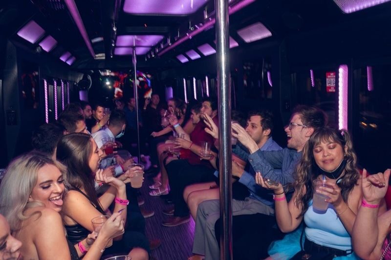Nightclub party bus experience in Las Vegas - What the price does and does not buy