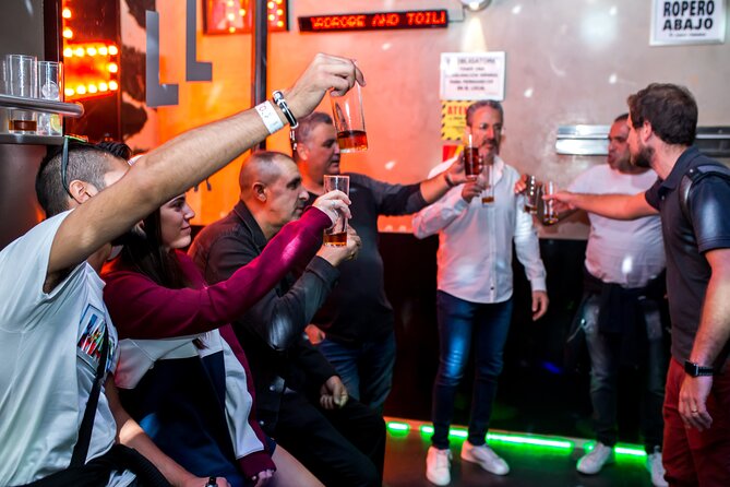 Nightlife Tour Drinks Tapas and Party Experience in Madrid - Common Questions