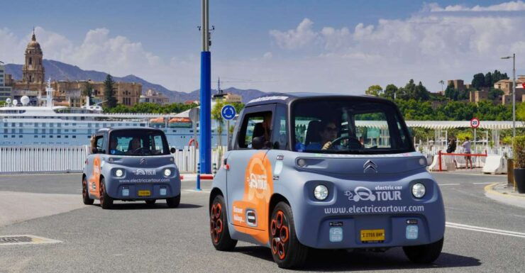 Nigth Tour in Malaga by Electriccar.Enjoy the Sunset - Tour Highlights