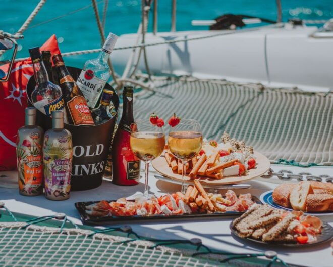 Nikiti: Private Catamaran Day Cruise With Open Bar - Full Description