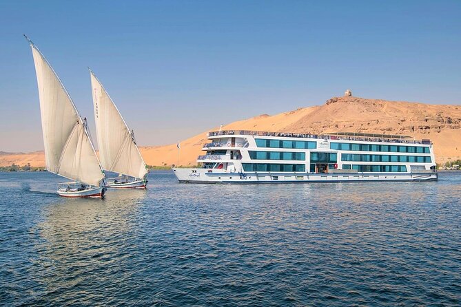 Nile Cruise From Luxor to Aswan 4 Nights Full Board With Guide and Sightseeing - Onboard Accommodations and Amenities
