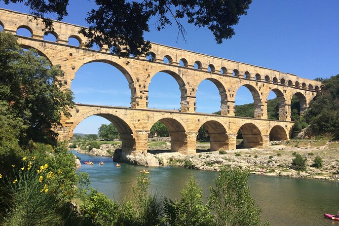 Nimes, Uzes & Pont Du Gard Small Group Half-Day Tour From Avignon - Pont Du Gard Aqueduct