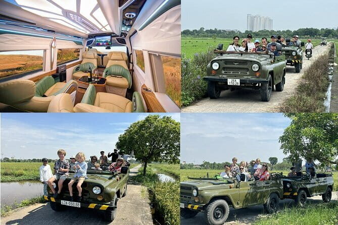 Ninh Binh Army Jeep see Highlight Start From Hanoi By Limousine - Good To Know  