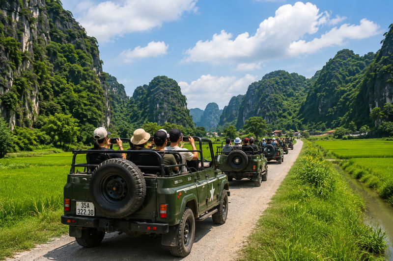 Ninh Binh: Bich Dong Pagoda, Tam Coc & Mua Cave Half-Day Jeep Tour - Booking, cancellation and timing