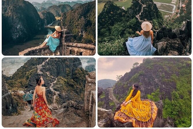 Ninh Binh Hoa Lu Trang An Mua Cave - Biking, Buffet Lunch, Hiking, Boat Trip - End Point and Cancellation