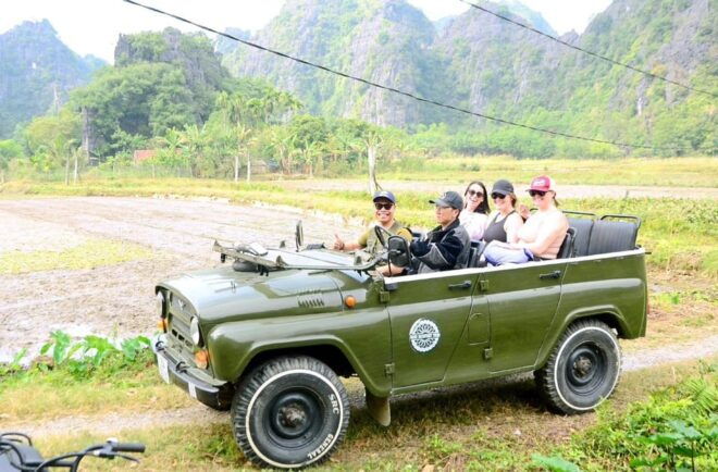 Ninh Binh Sunset Jeep Tour & Hoa Lu Ancient Town At Night - Exploring Hoa Lu Ancient Town