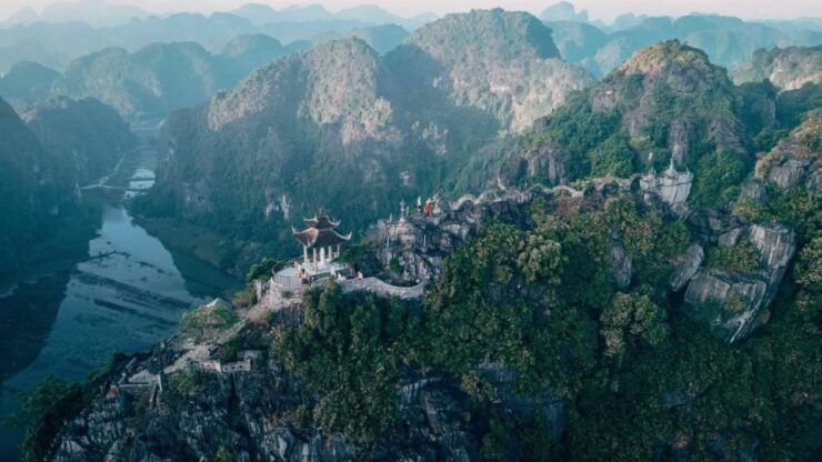 Ninh Binh Tours: Bai Dinh - Trang an - Cycling 1 Day - Live Tour Guide and Language Options