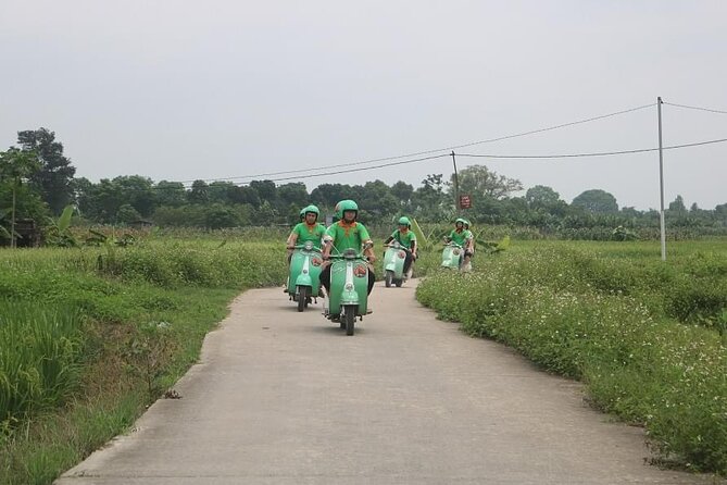 Ninh Binh Vespa Start From Hanoi Boat Villages Rice Paddies - The Sum Up